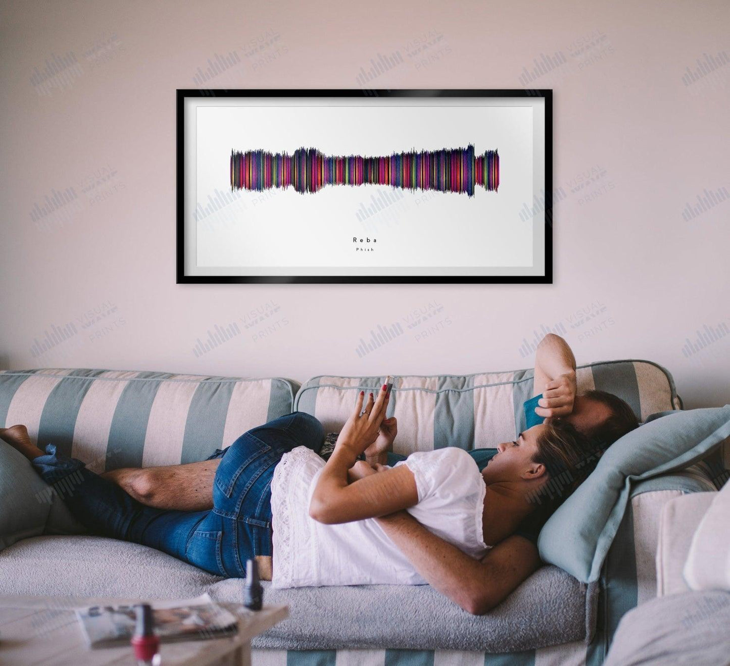 Reba by Phish - Visual Wave Prints