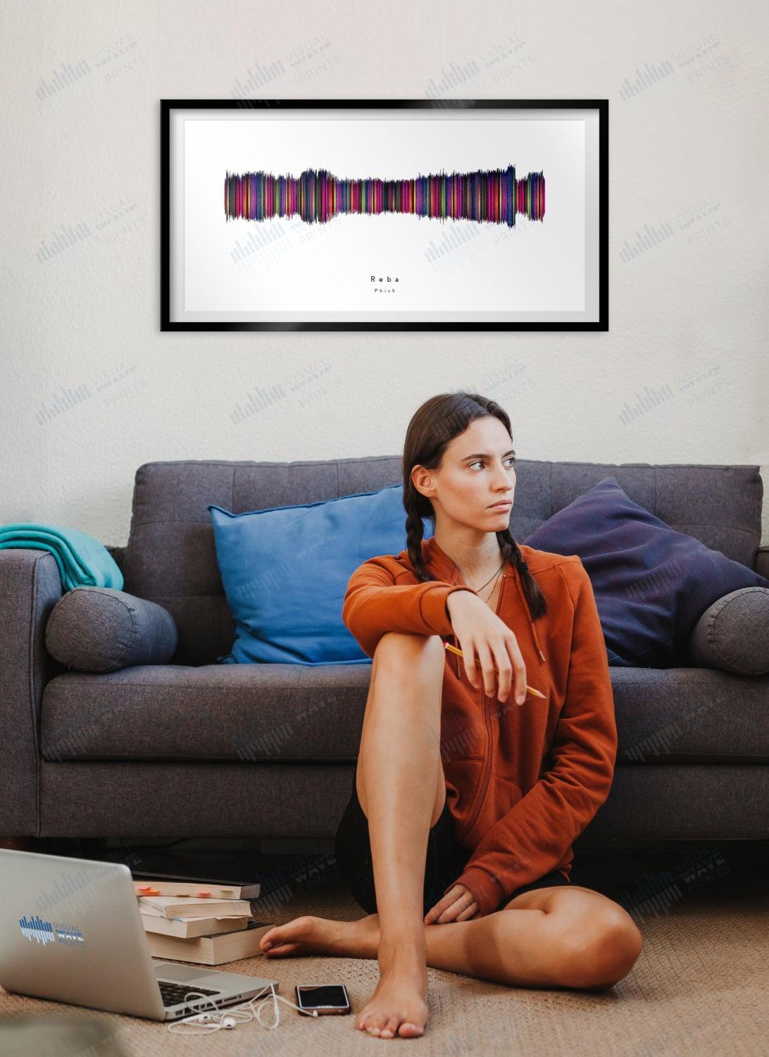 Reba by Phish - Visual Wave Prints