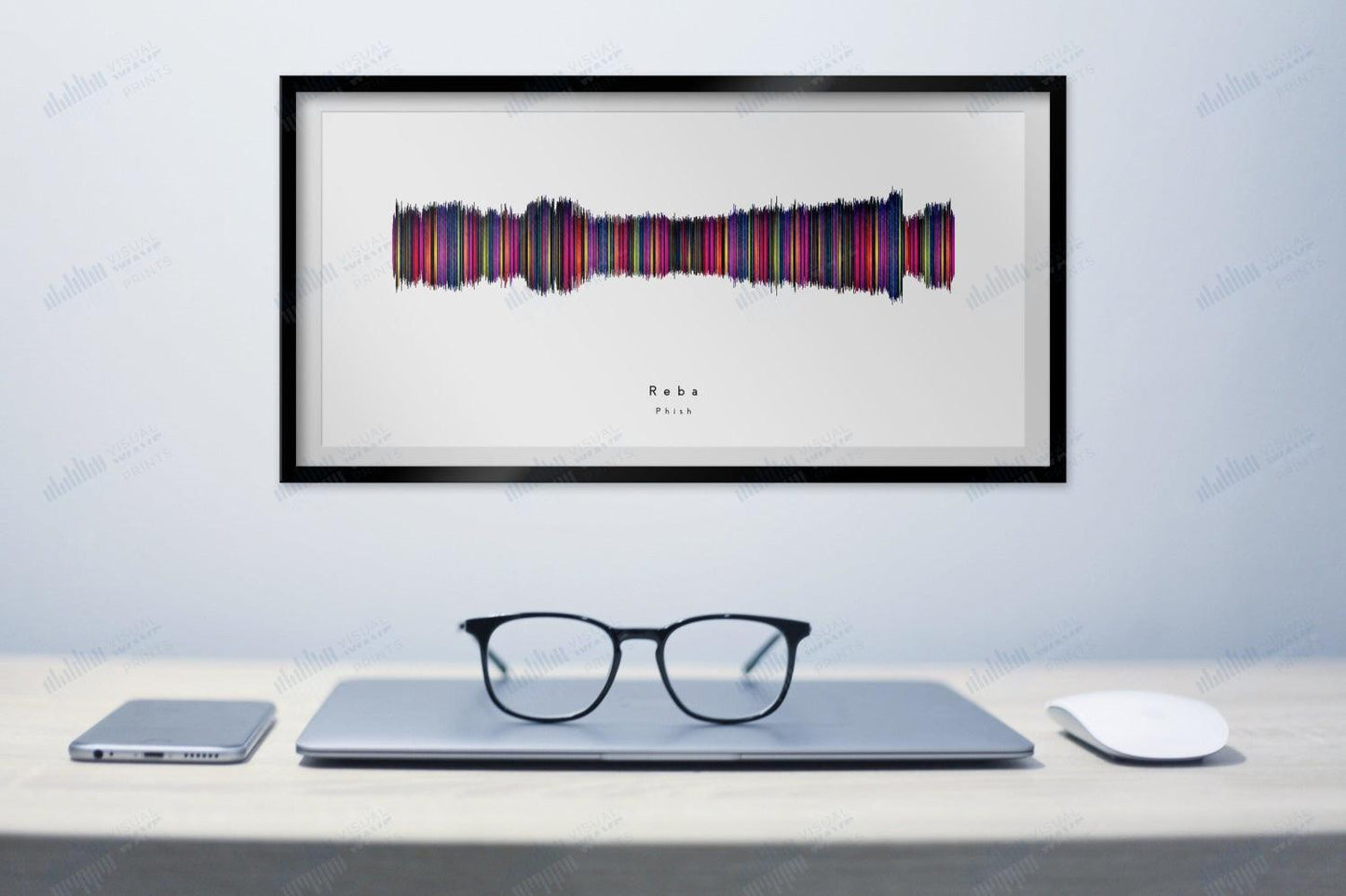 Reba by Phish - Visual Wave Prints