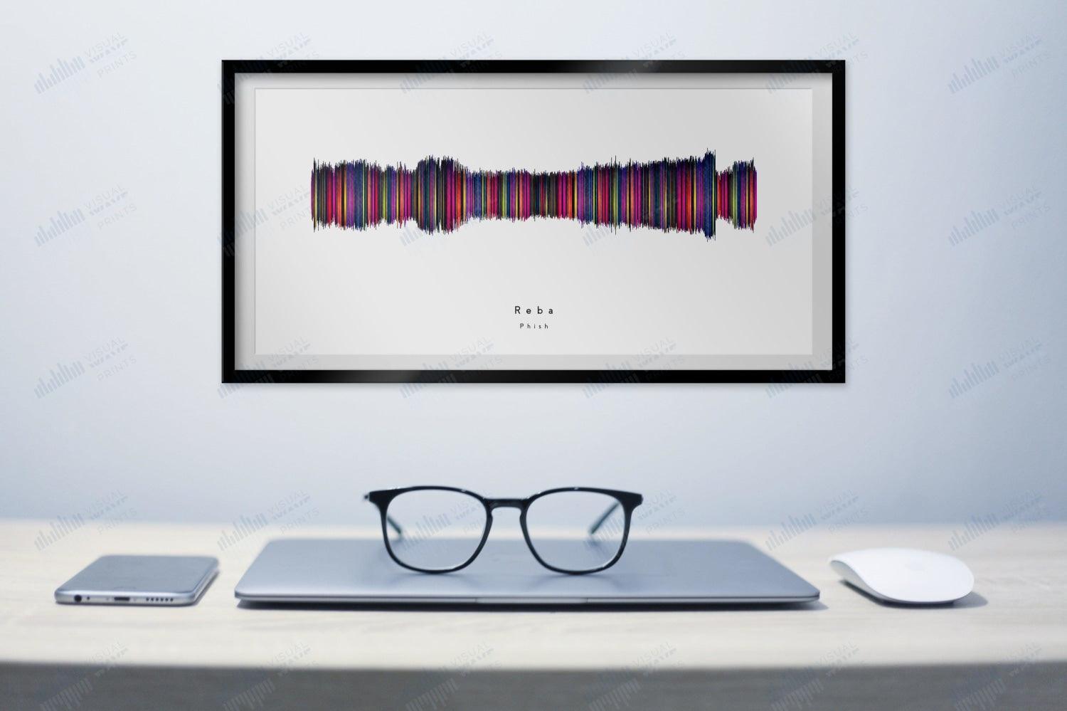 Reba by Phish - Visual Wave Prints