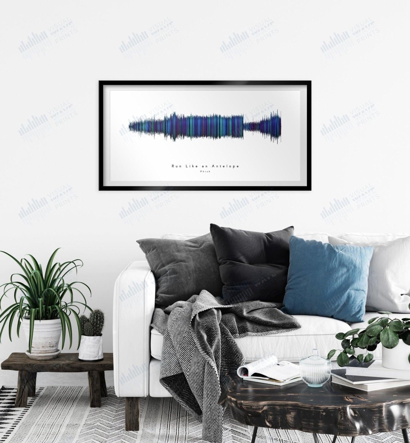Run Like an Antelope by Phish - Visual Wave Prints
