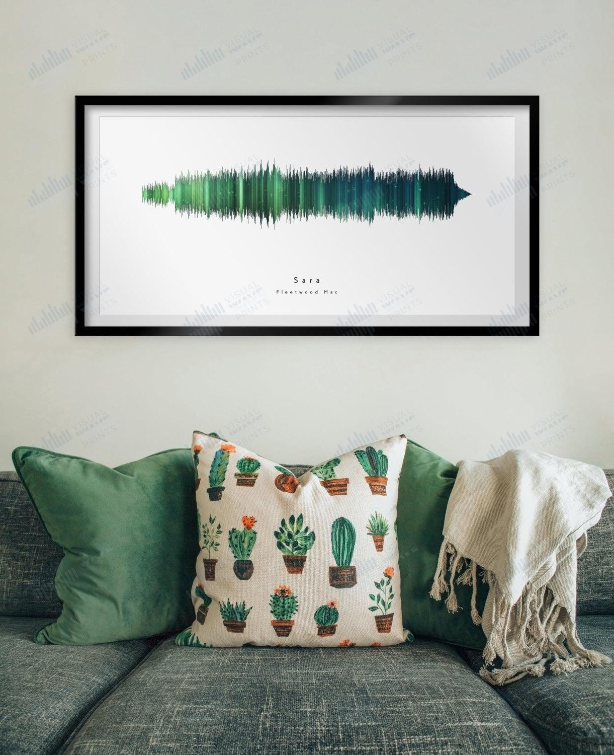 Sara by Fleetwood Mac - Visual Wave Prints