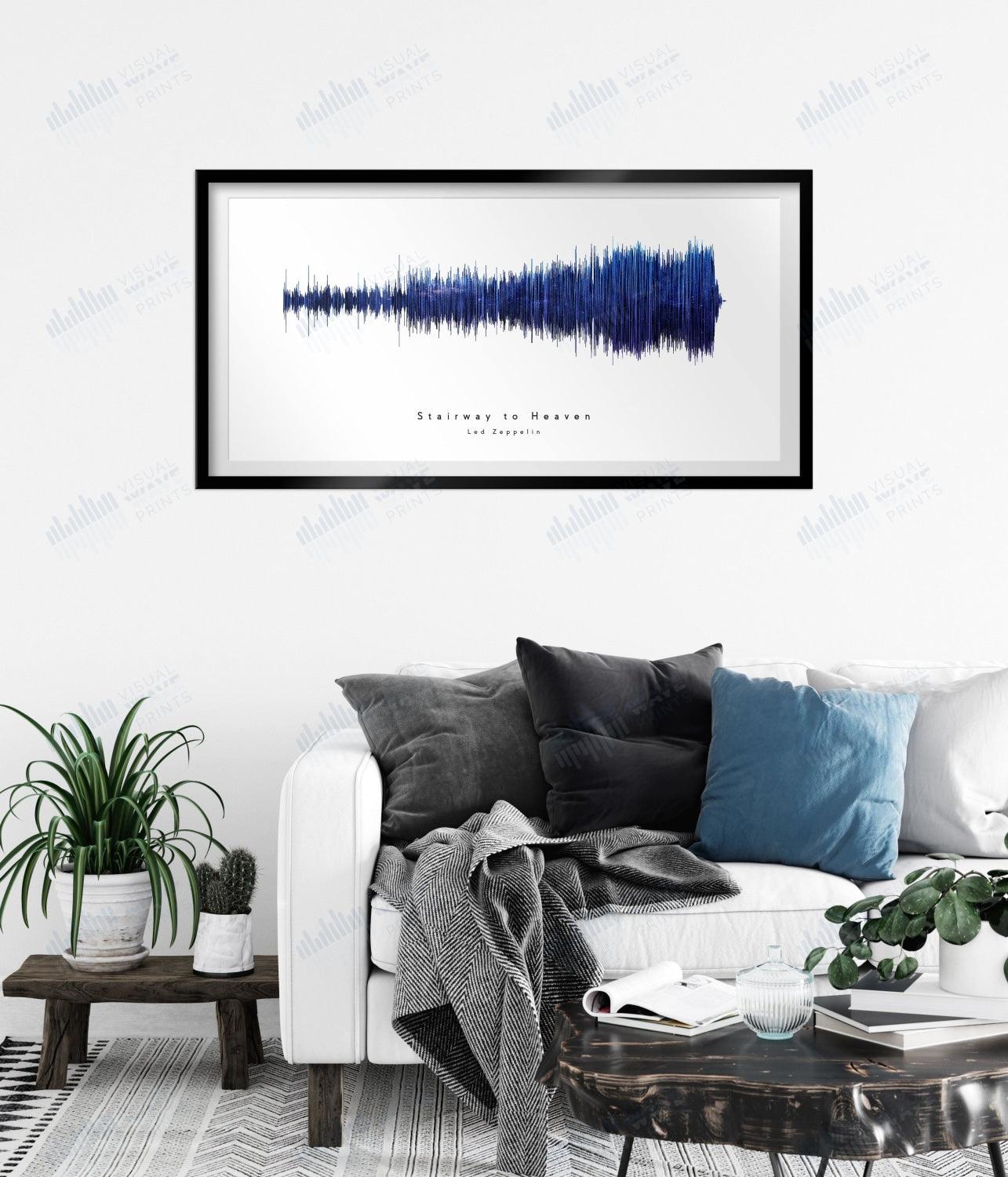 Stairway to Heaven by Led Zeppelin - Visual Wave Prints