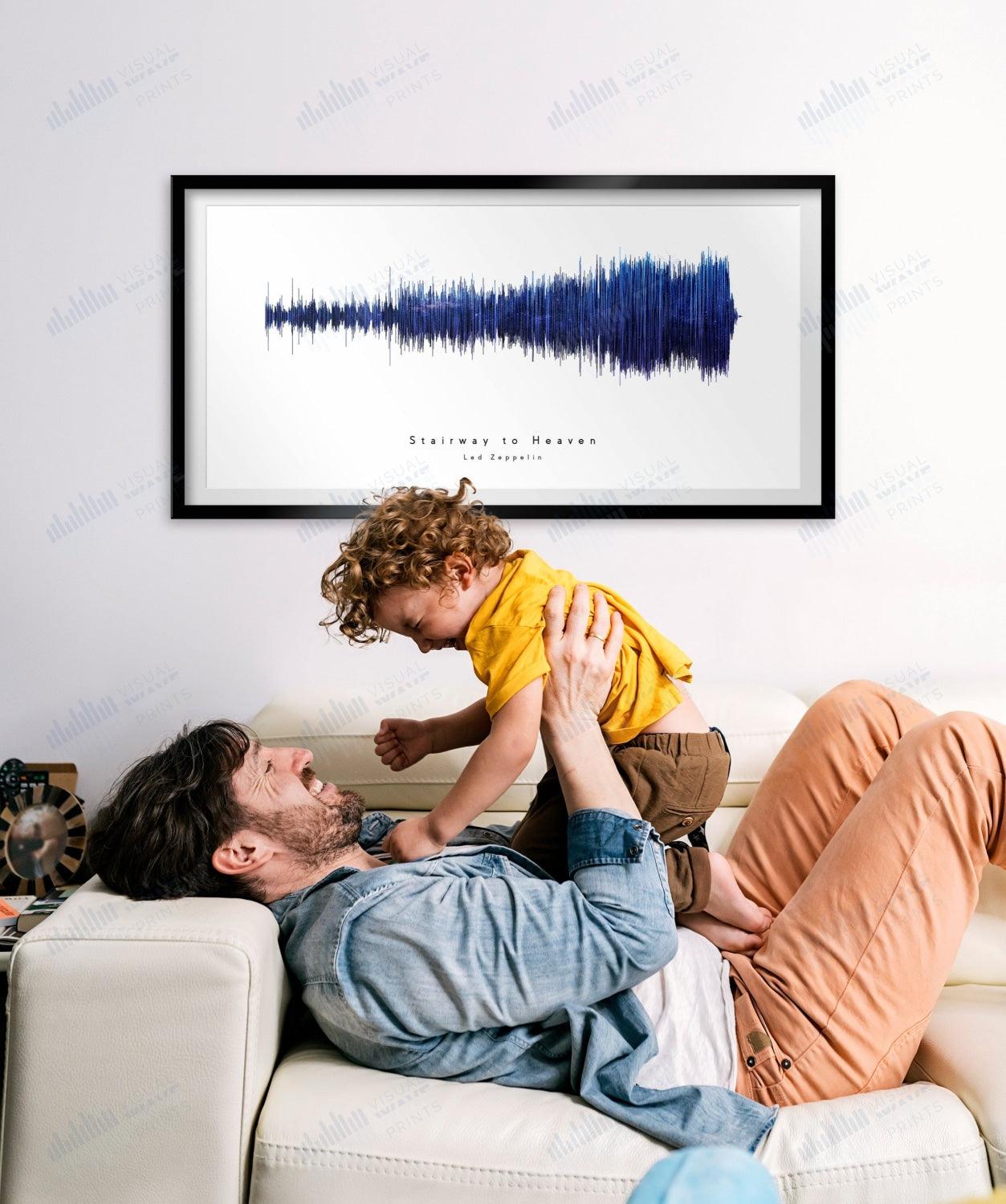 Stairway to Heaven by Led Zeppelin - Visual Wave Prints