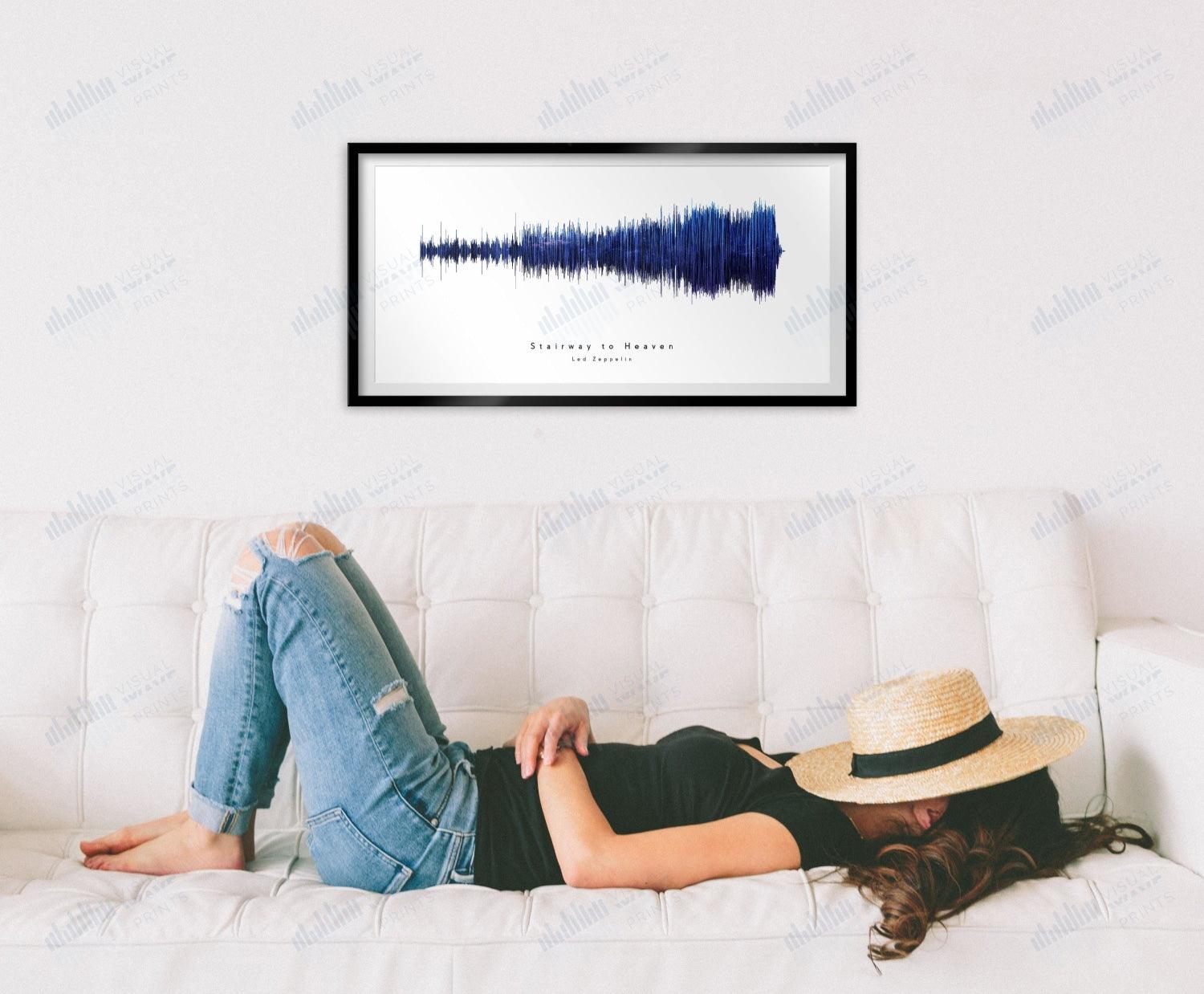 Stairway to Heaven by Led Zeppelin - Visual Wave Prints