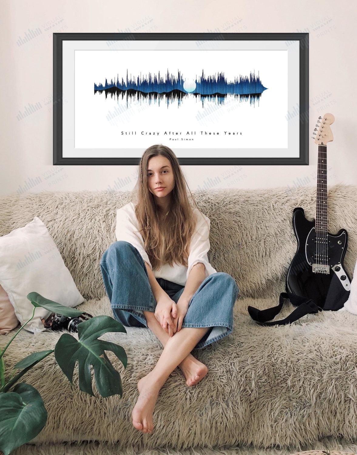 Still Crazy After All These Years by Paul Simon - Visual Wave Prints