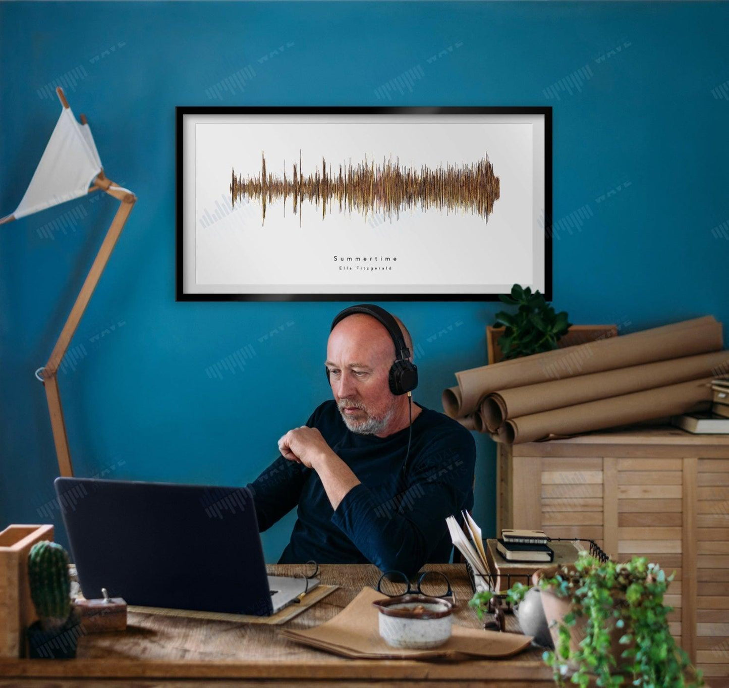 Summertime by Ella Fitzgerald - Visual Wave Prints