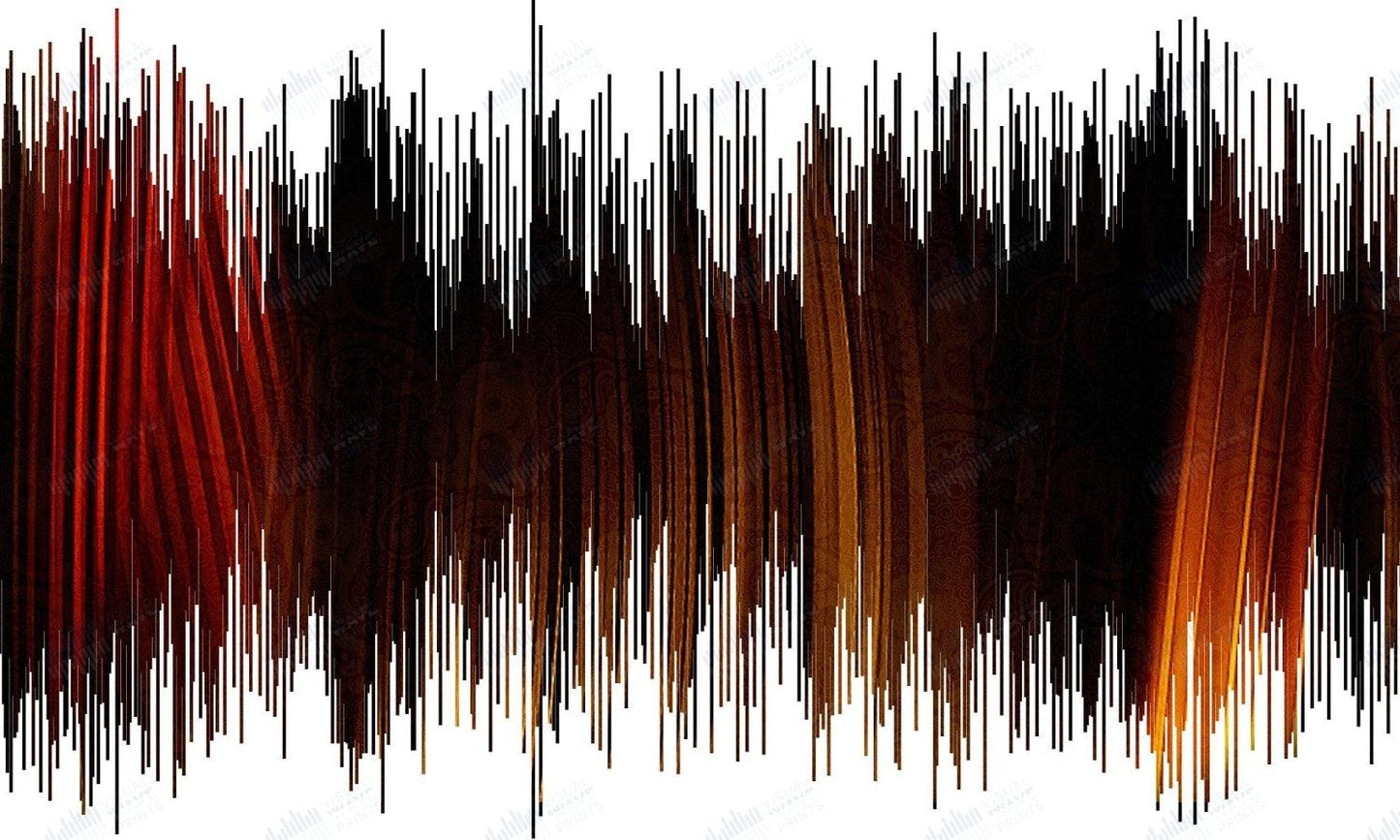 Superstition by Stevie Wonder - Visual Wave Prints