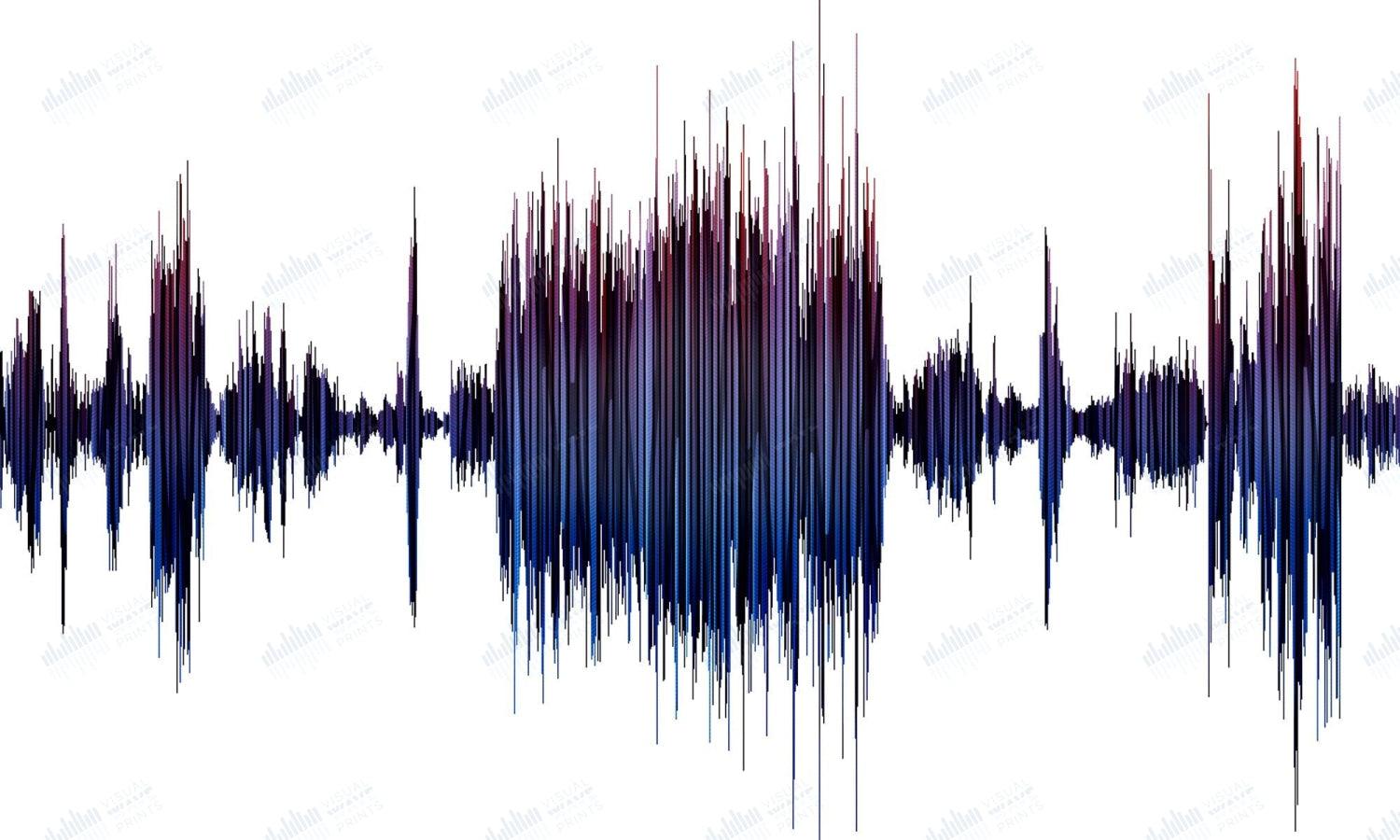 Symphony No. 5 by Dmitri Shostakovich - Visual Wave Prints