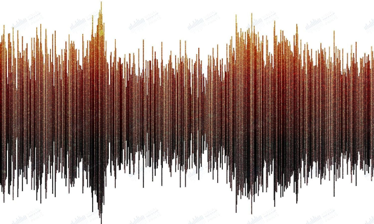 The Man In Me by Bob Dylan - Visual Wave Prints