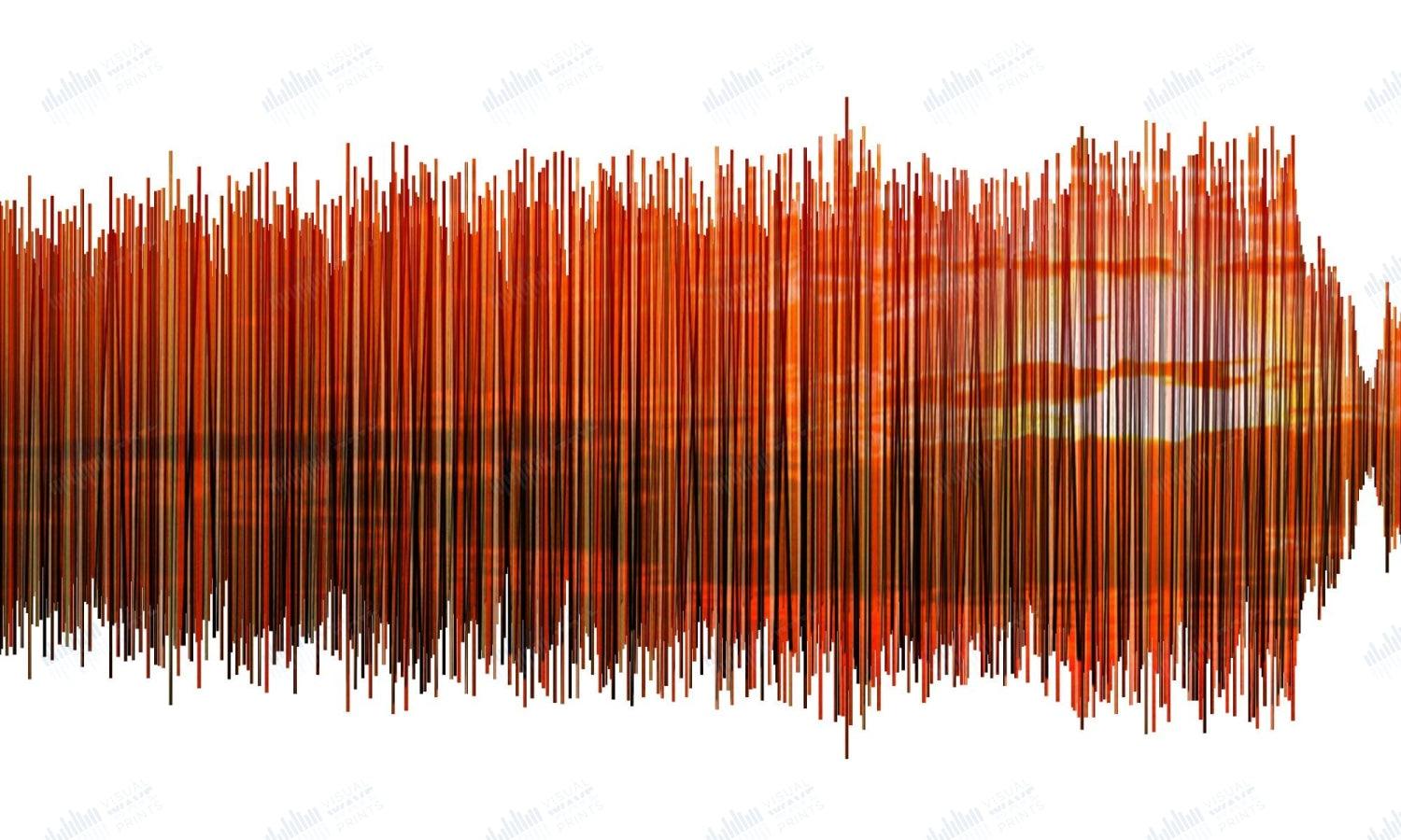 The Rising by Bruce Springsteen - Visual Wave Prints