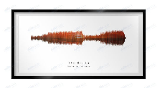 The Rising by Bruce Springsteen - Visual Wave Prints