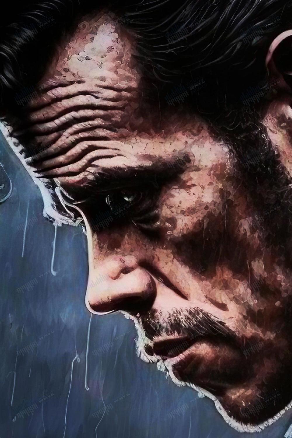 Tom Waits Original Portrait - Visual Wave Prints