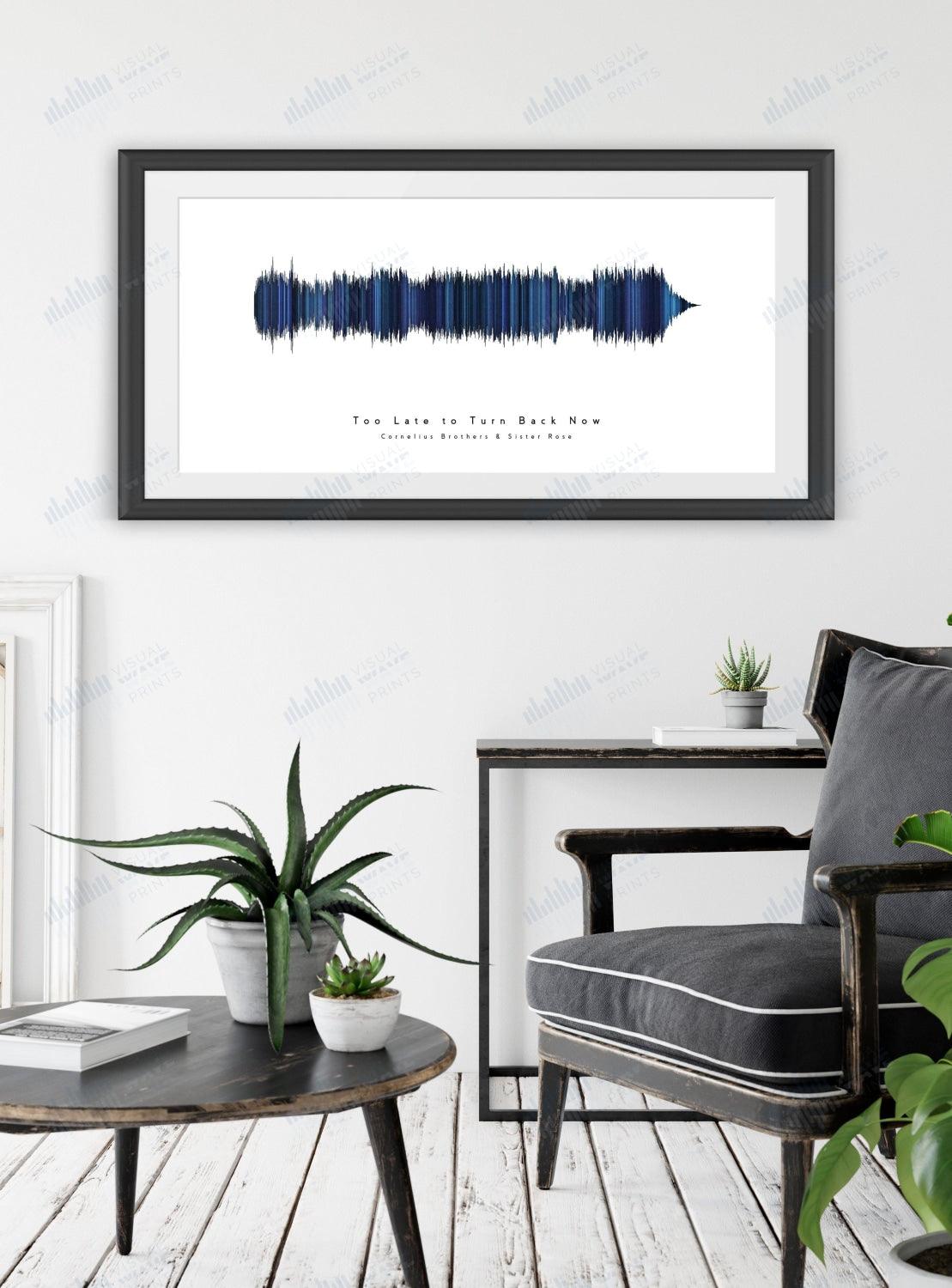 Too Late to Turn Back Now by Cornelius Brothers & Sister Rose - Visual Wave Prints