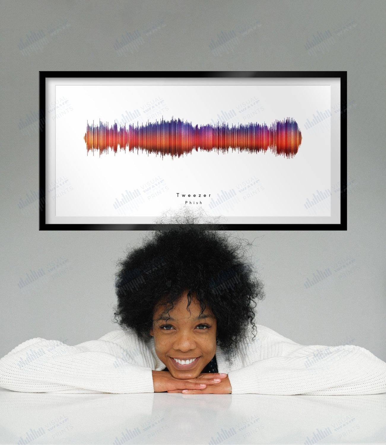 Tweezer by Phish - Visual Wave Prints