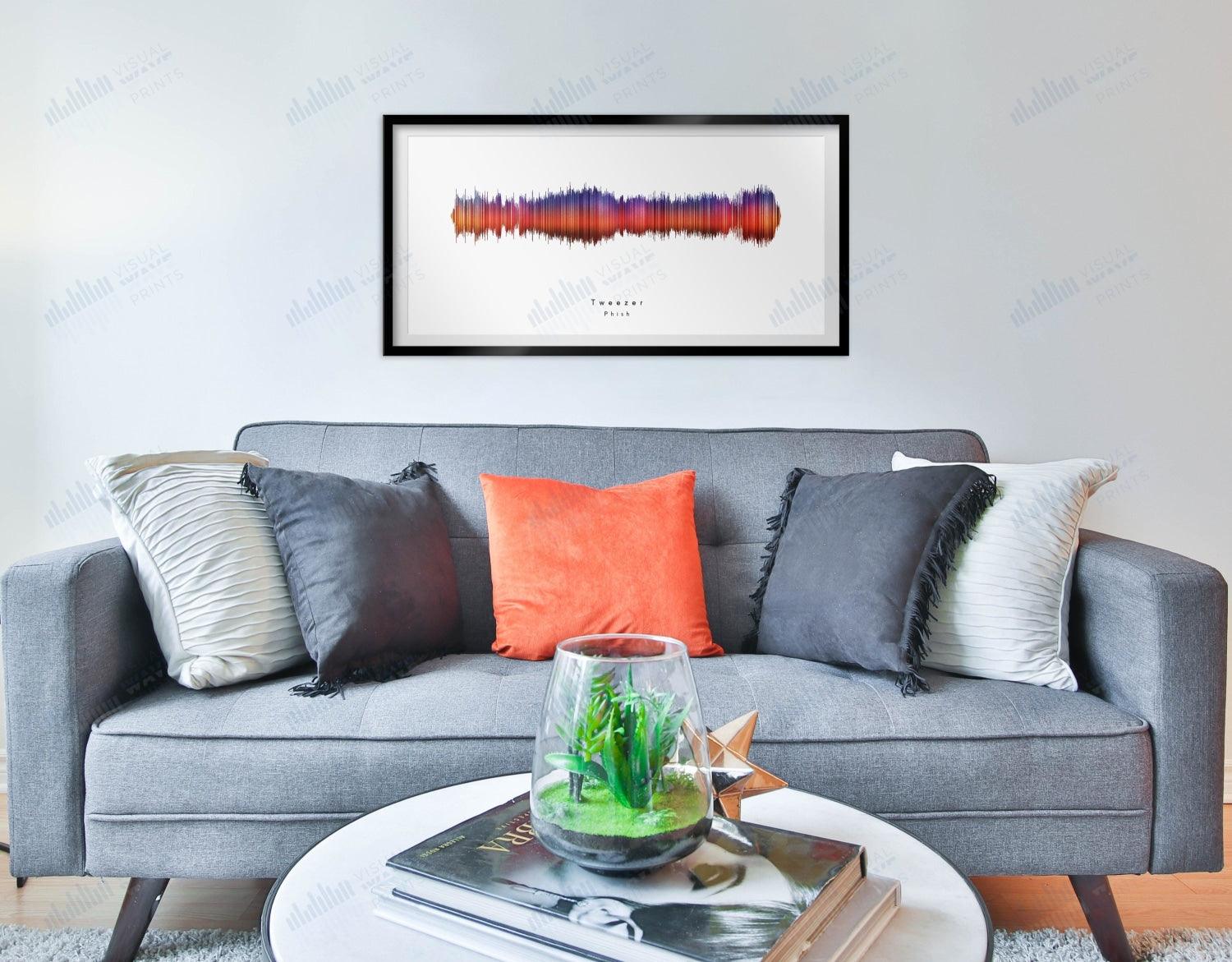 Tweezer by Phish - Visual Wave Prints
