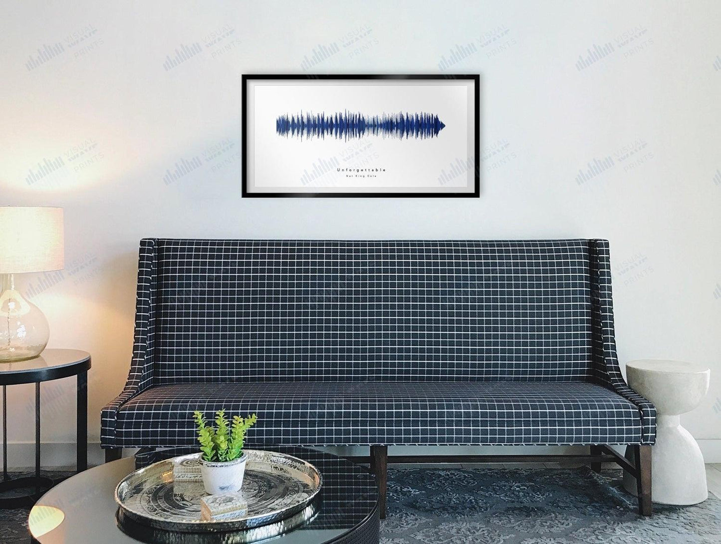 Unforgettable by Nat King Cole - Visual Wave Prints