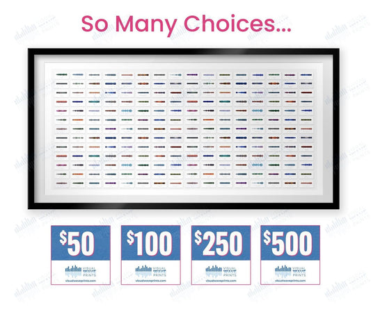 Visual Wave Prints Gift Cards - Visual Wave Prints