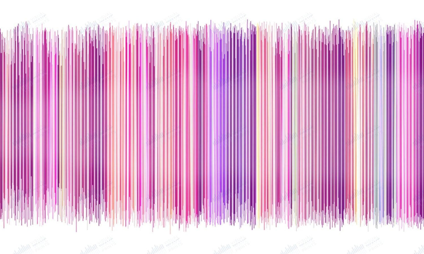 Walk by Foo Fighters - Visual Wave Prints