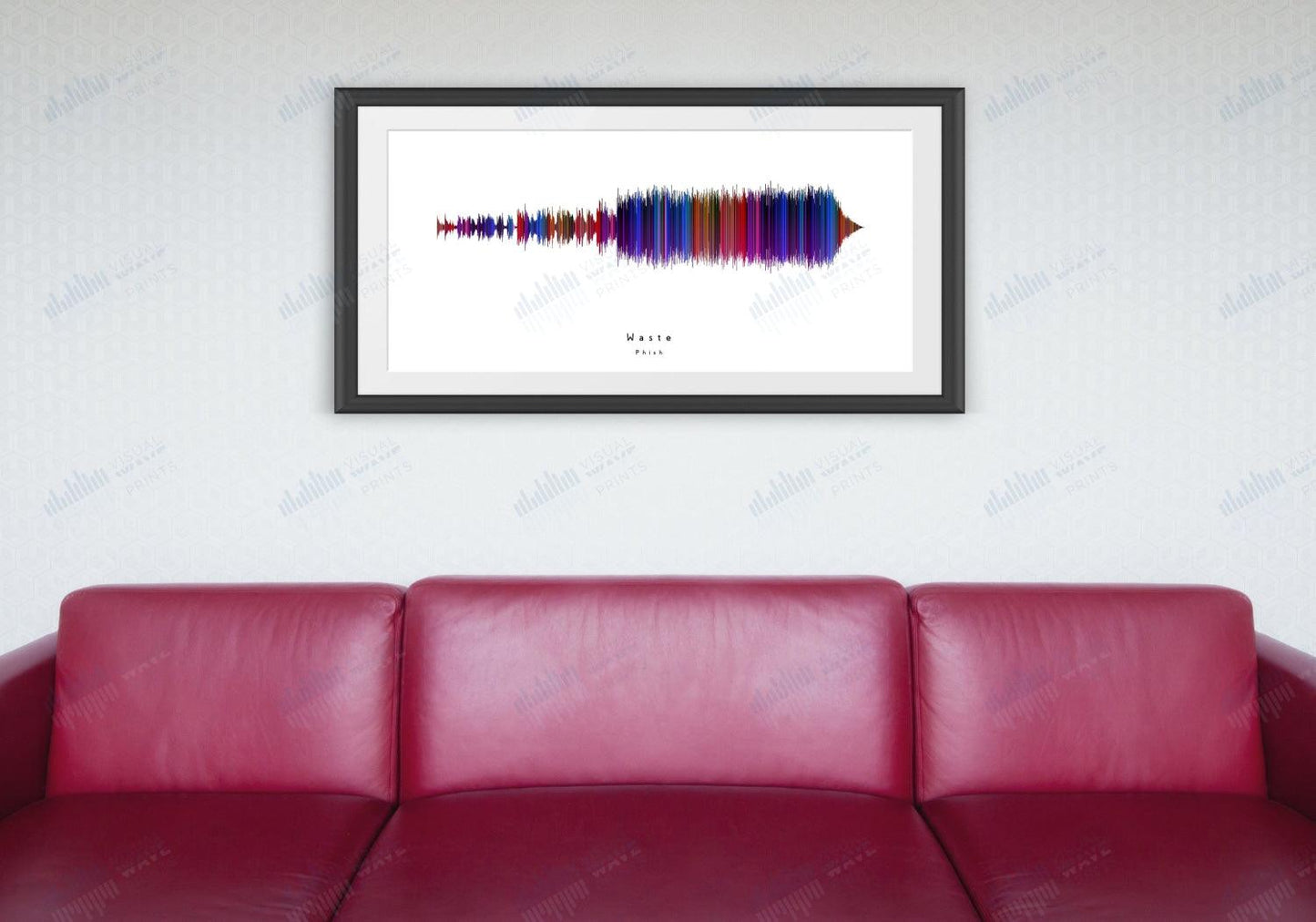 Waste by Phish - Visual Wave Prints