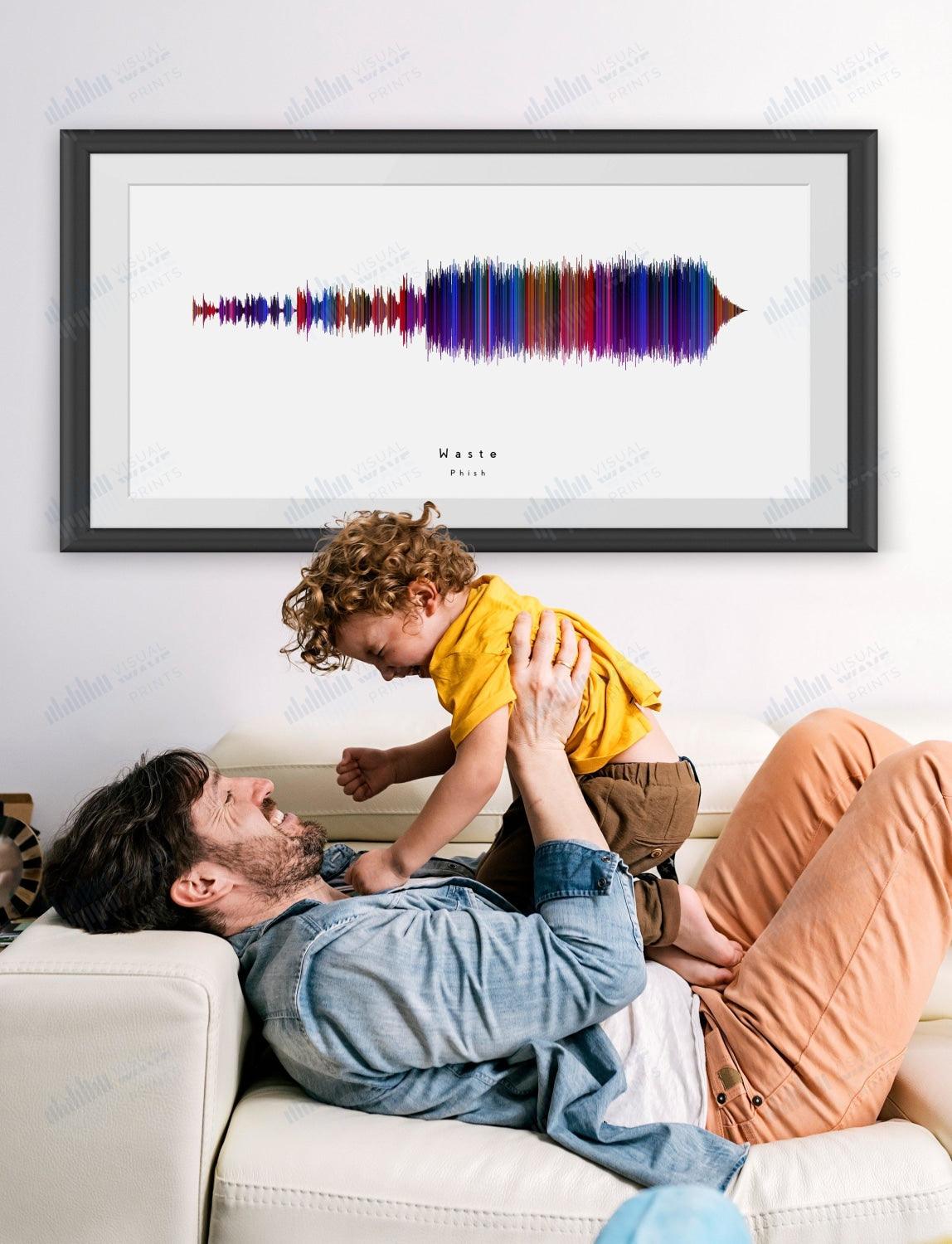 Waste by Phish - Visual Wave Prints