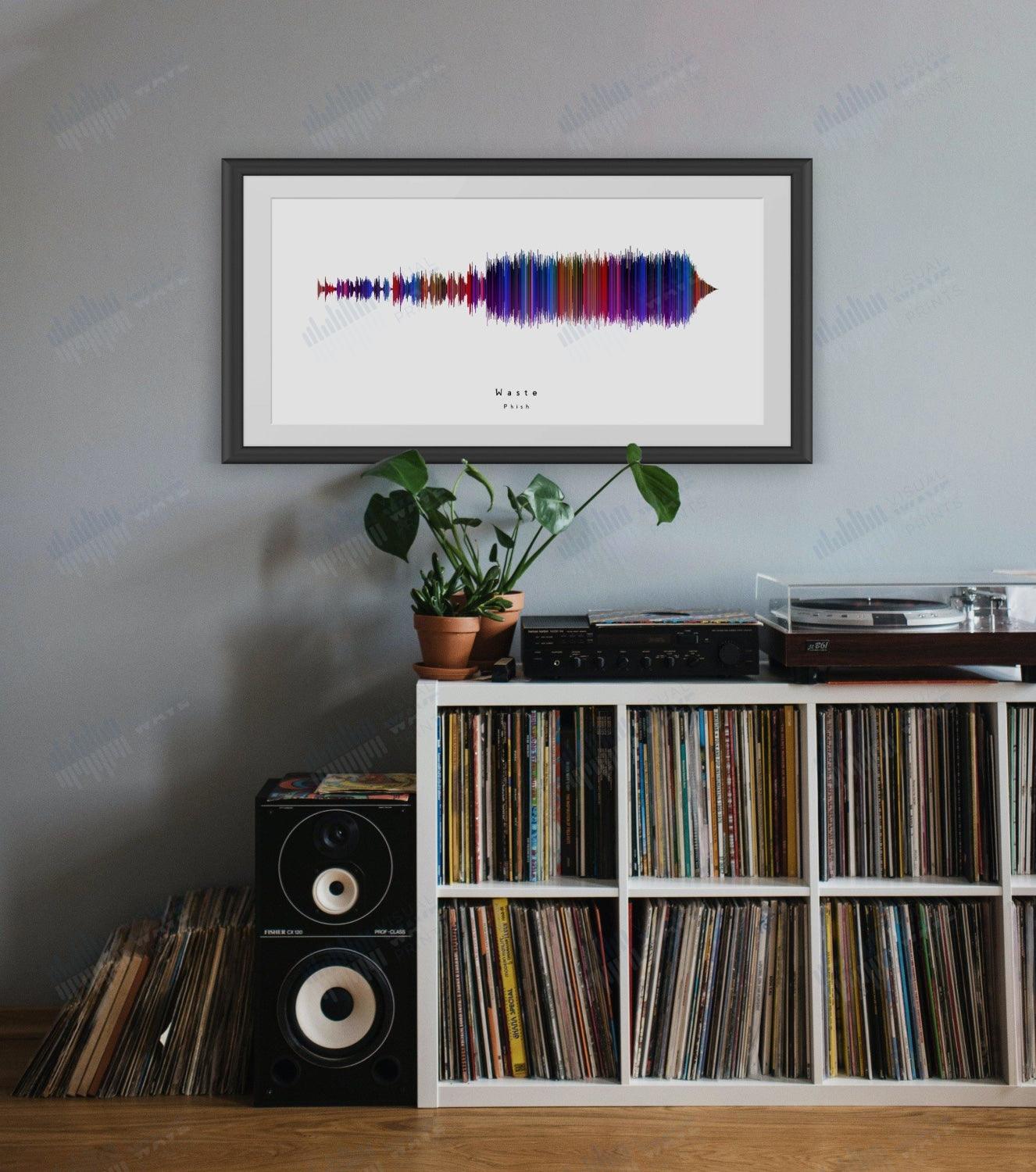 Waste by Phish - Visual Wave Prints