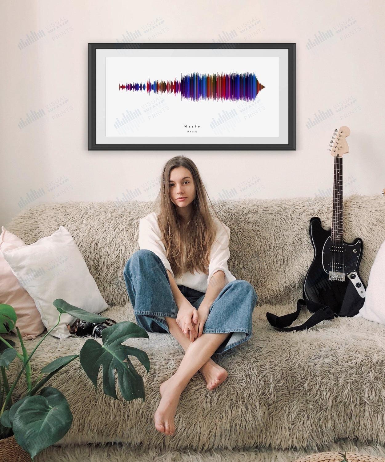 Waste by Phish - Visual Wave Prints