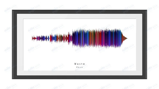 Waste by Phish - Visual Wave Prints