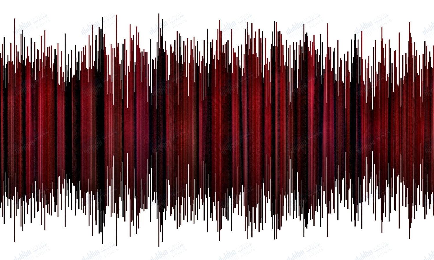 Werewolves of London by Warren Zevon - Visual Wave Prints