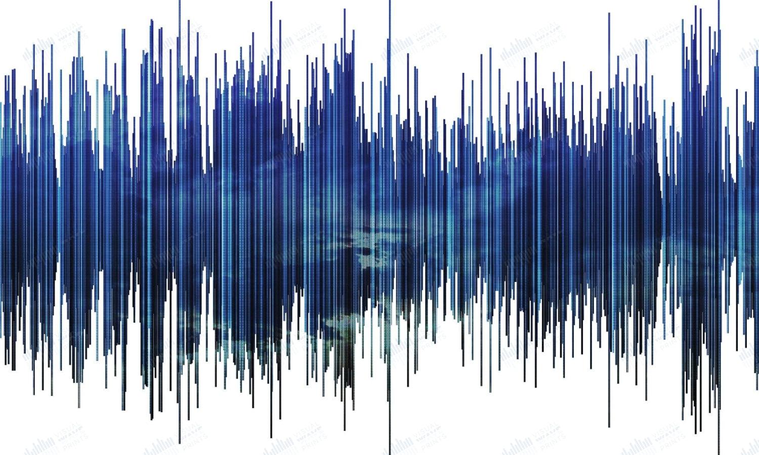 Wicked Game by Chris Isaak - Visual Wave Prints