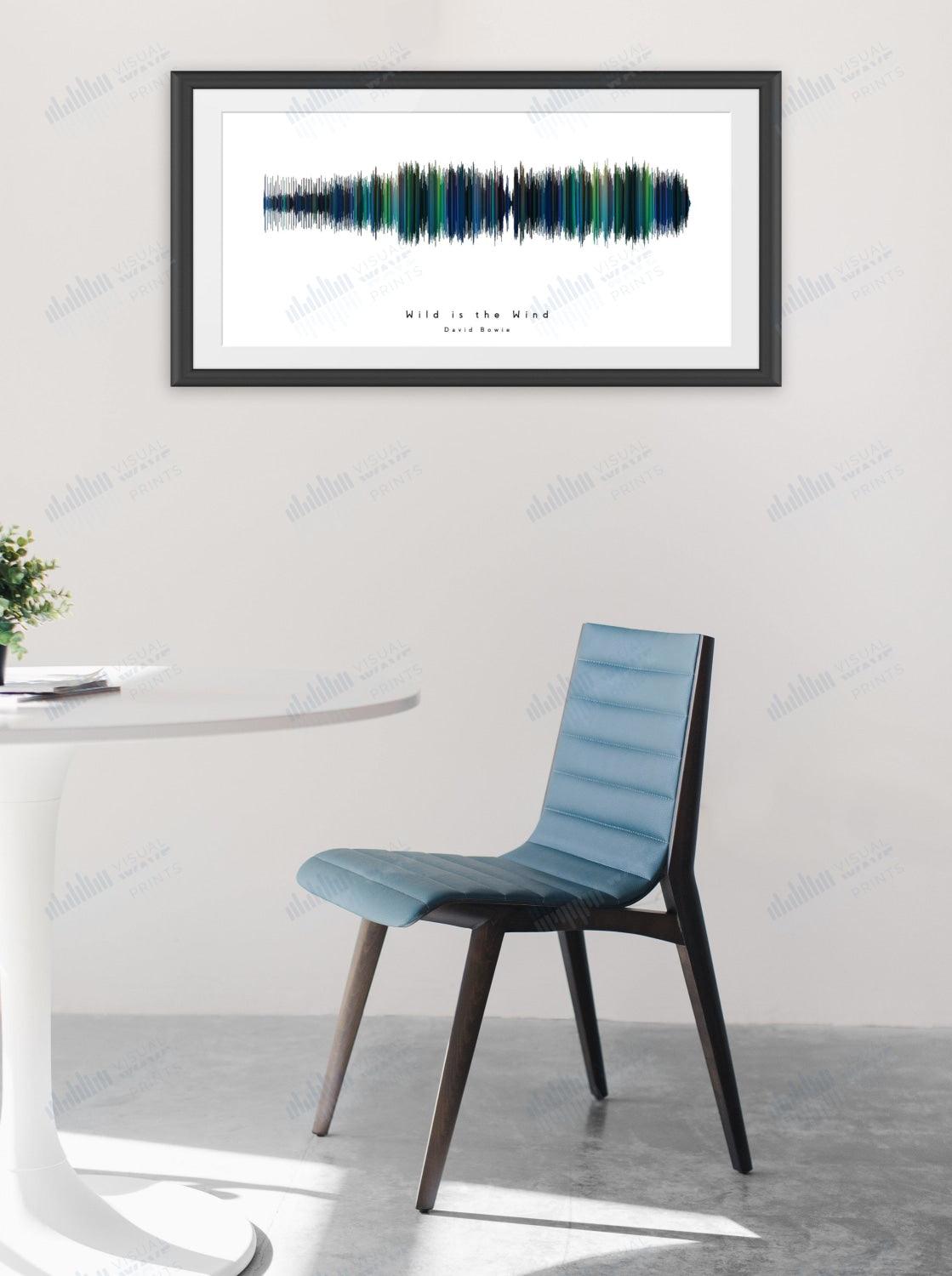 Wild is the Wind by David Bowie - Visual Wave Prints
