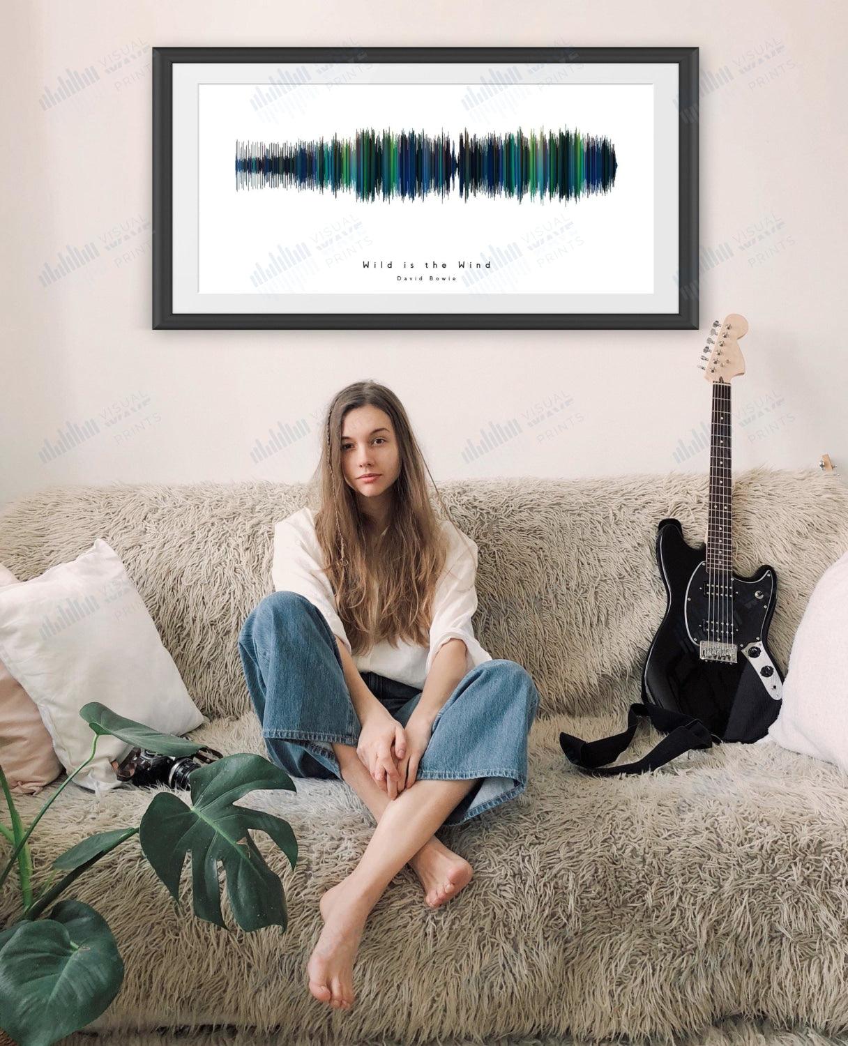 Wild is the Wind by David Bowie - Visual Wave Prints