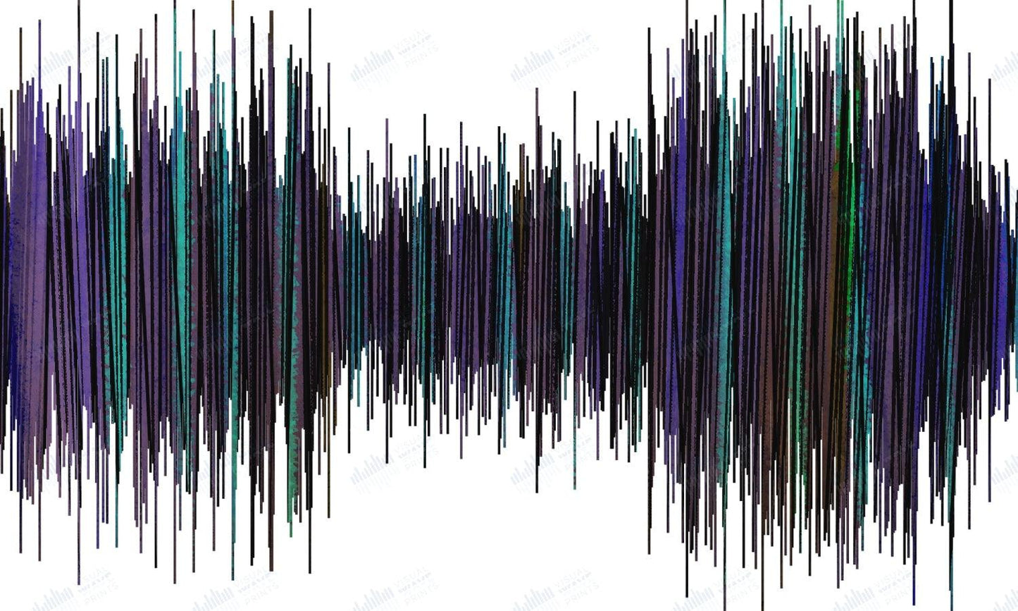 Wish You Were Here by Pink Floyd - Visual Wave Prints