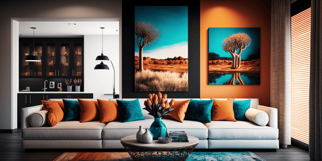 Fusing Art and Interior Design: A Guide to Transforming Your Living Space with Creativity and Style - Visual Wave Prints
