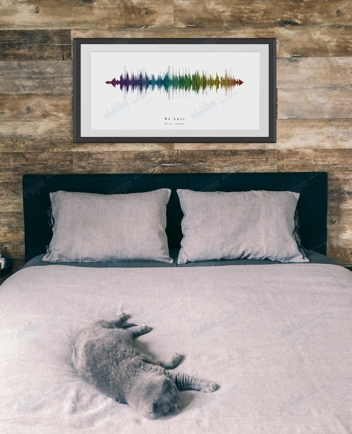 At Last by Etta James - Visual Wave Prints