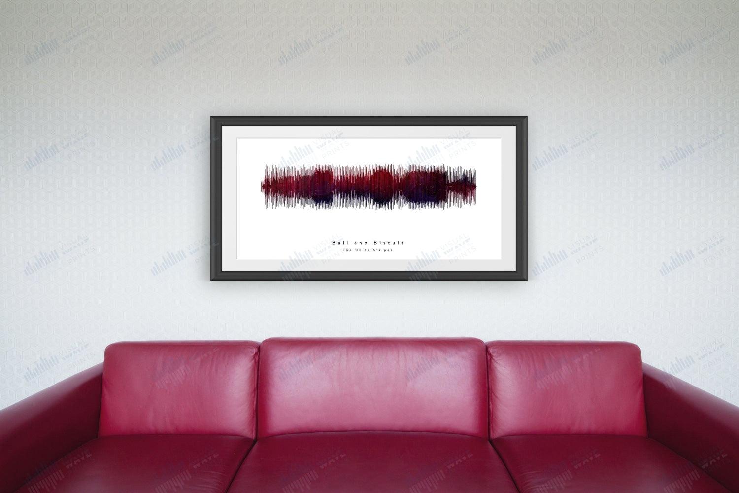 Ball and Biscuit by The White Stripes - Visual Wave Prints