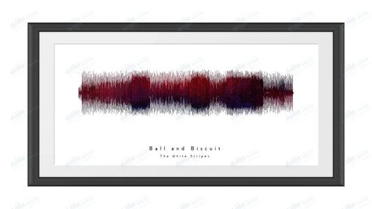 Ball and Biscuit by The White Stripes - Visual Wave Prints