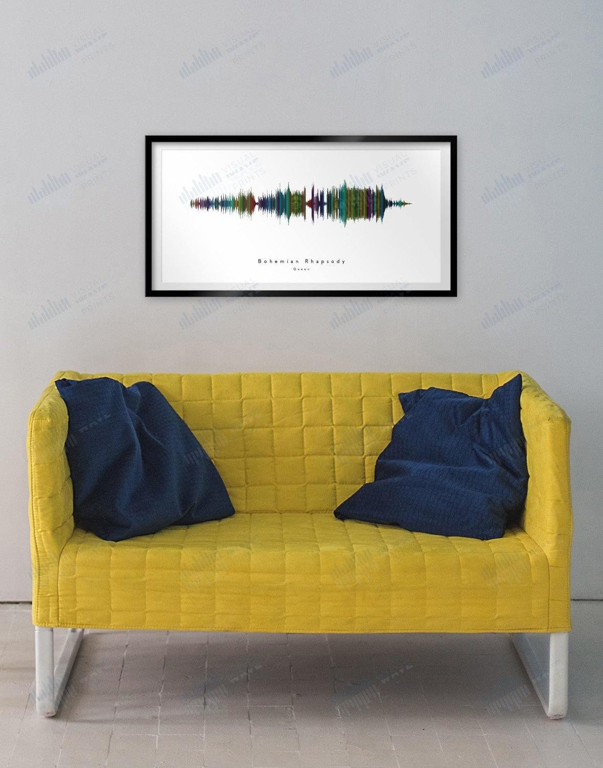 Bohemian Rhapsody by Queen - Visual Wave Prints