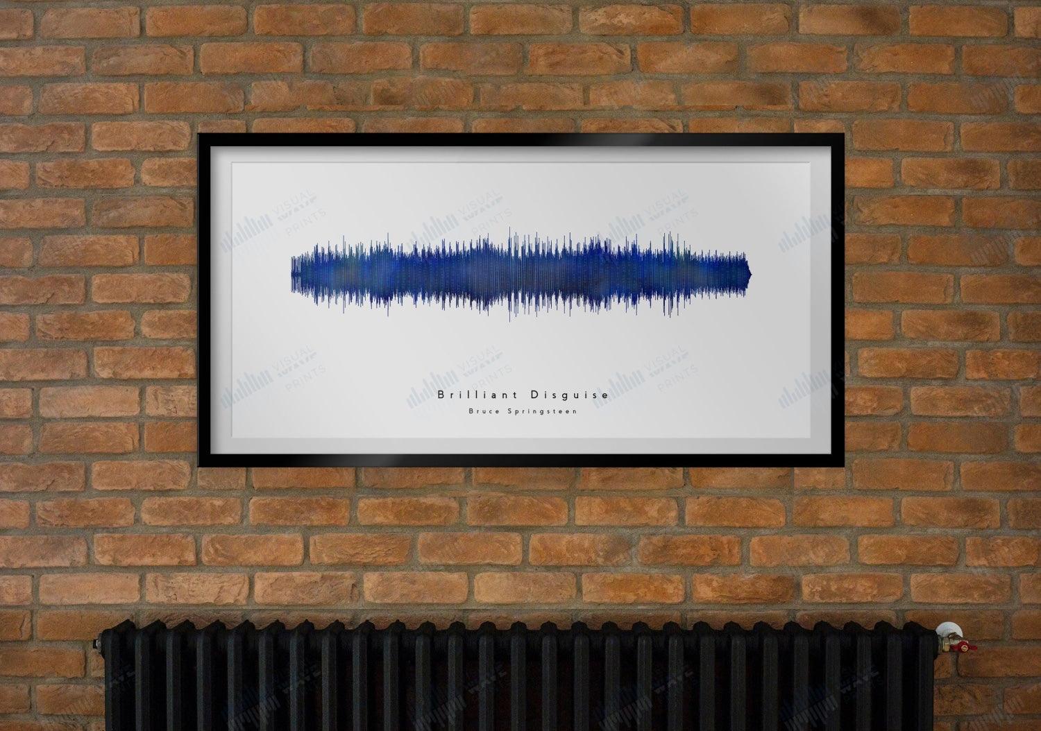 Brilliant Disguise by Bruce Springsteen - Visual Wave Prints