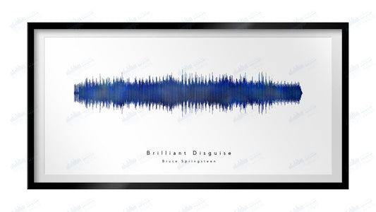 Brilliant Disguise by Bruce Springsteen - Visual Wave Prints