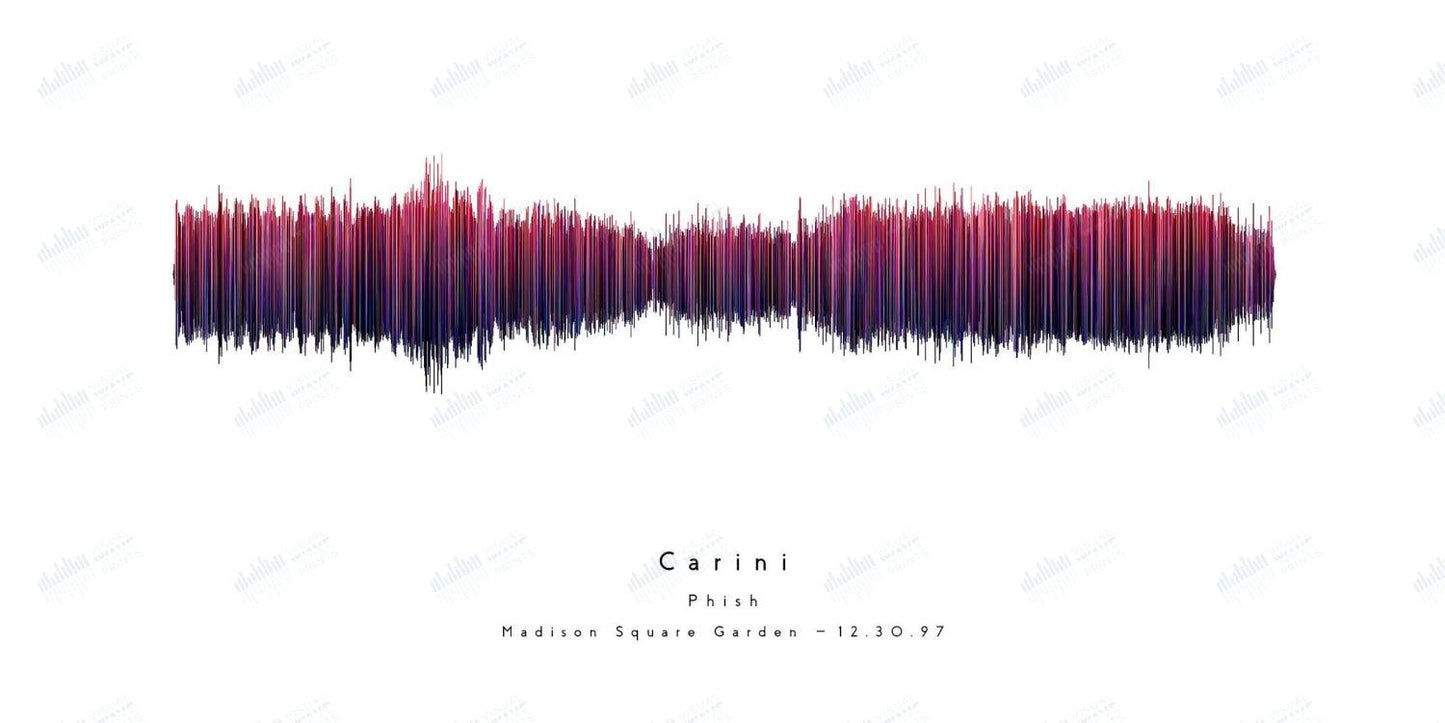 Carini by Phish - Visual Wave Prints