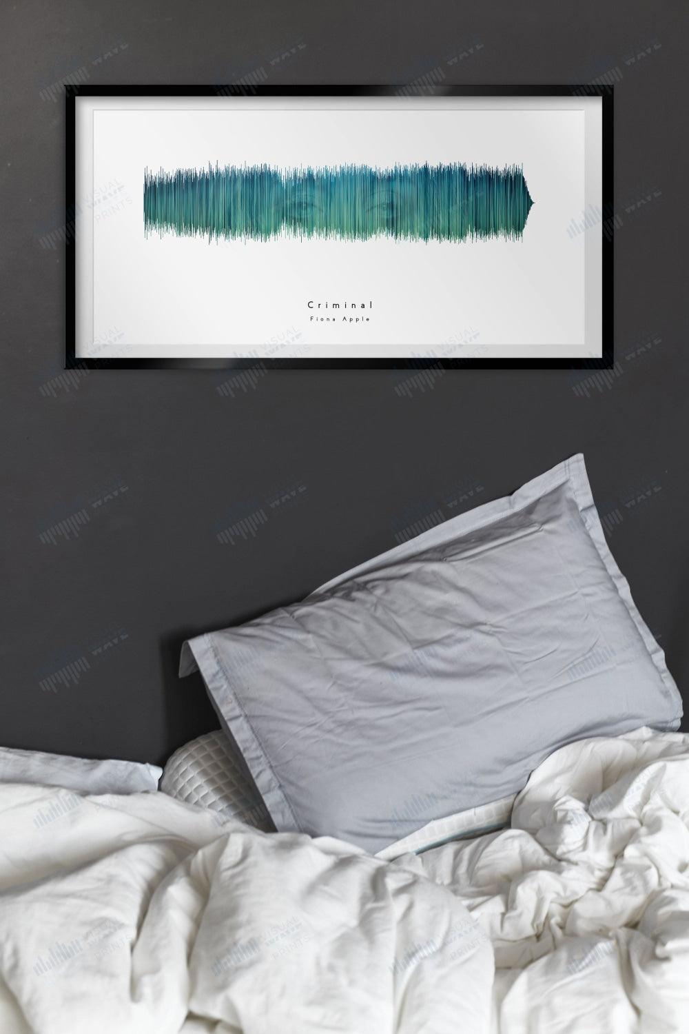 Criminal by Fiona Apple - Visual Wave Prints