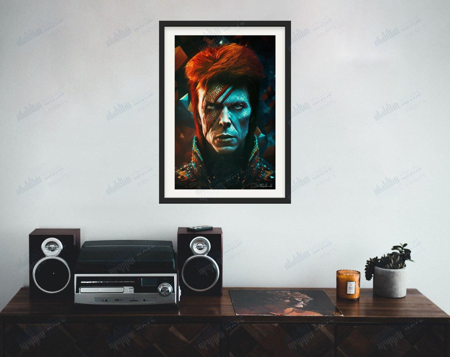 David Bowie Original Portrait - Visual Wave Prints