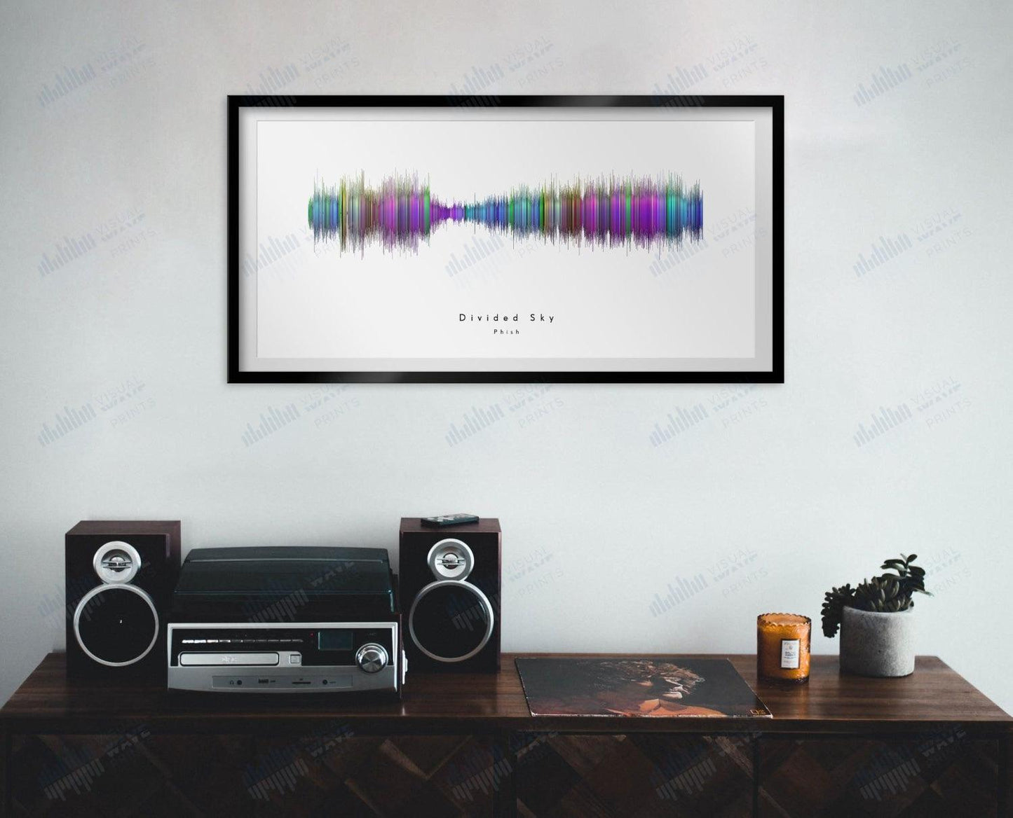 Divided Sky by Phish - Visual Wave Prints
