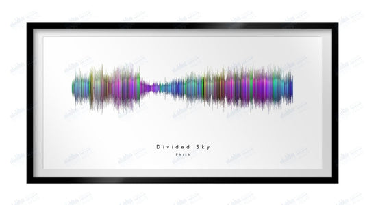 Divided Sky by Phish - Visual Wave Prints