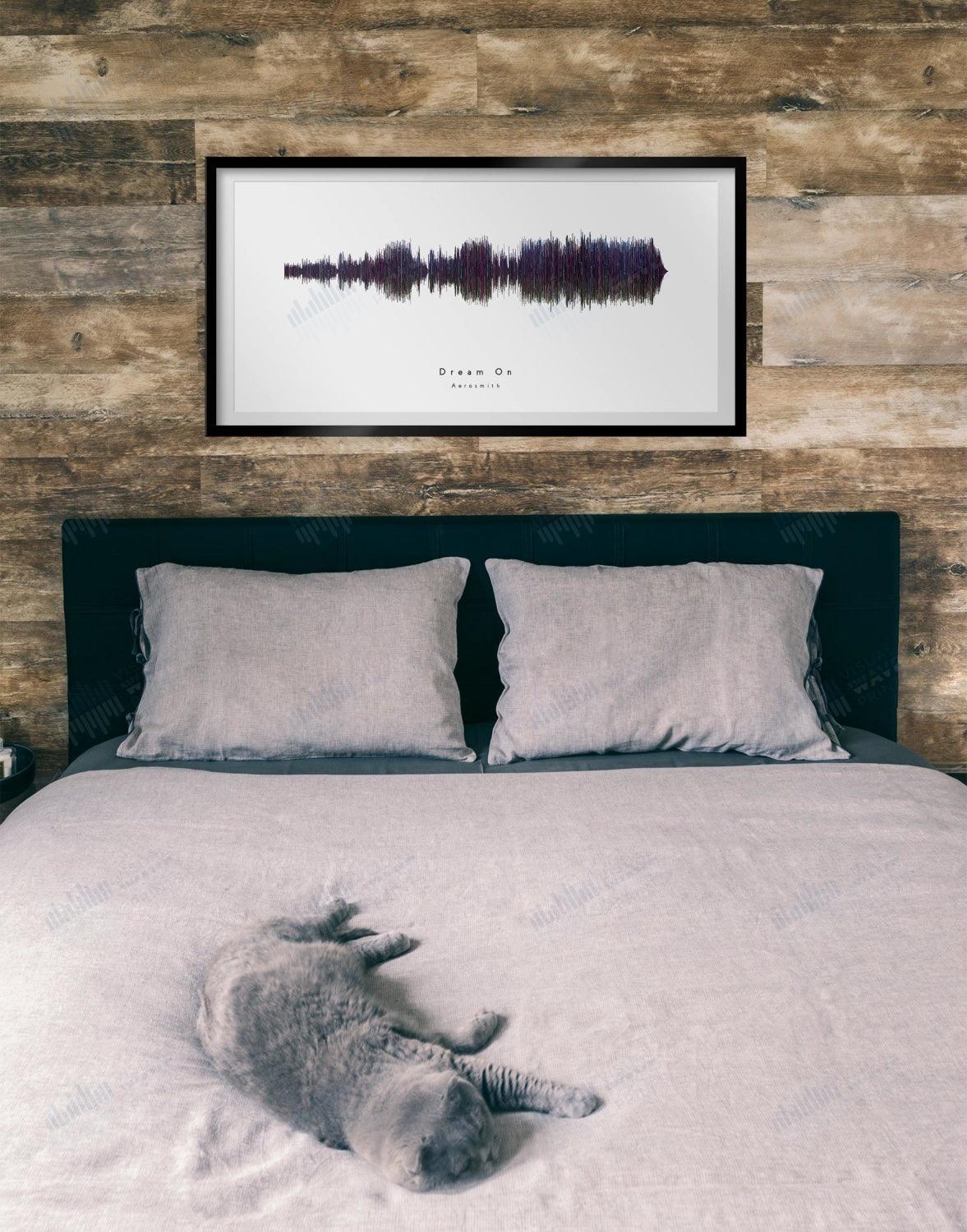 Dream On by Aerosmith - Visual Wave Prints