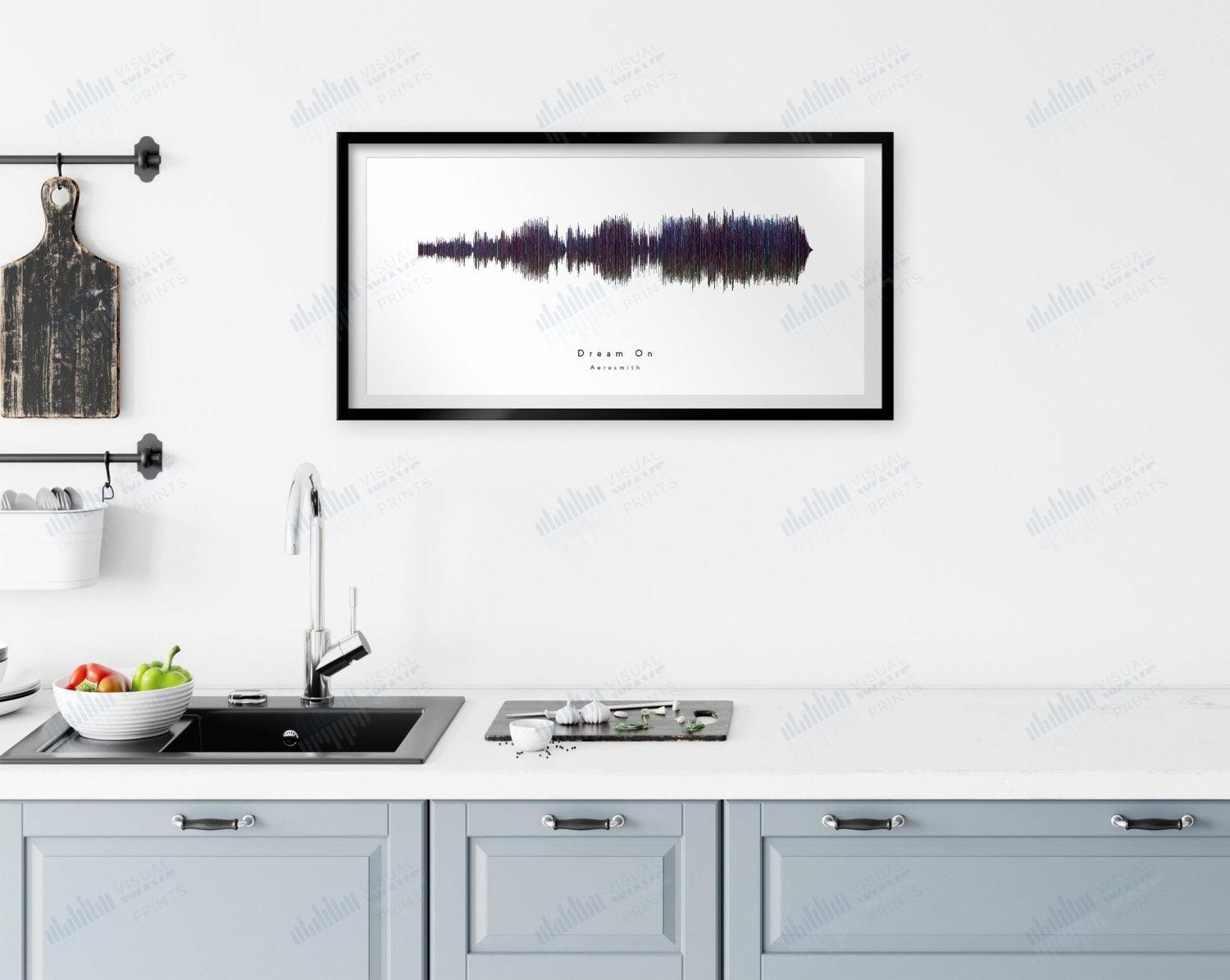 Dream On by Aerosmith - Visual Wave Prints