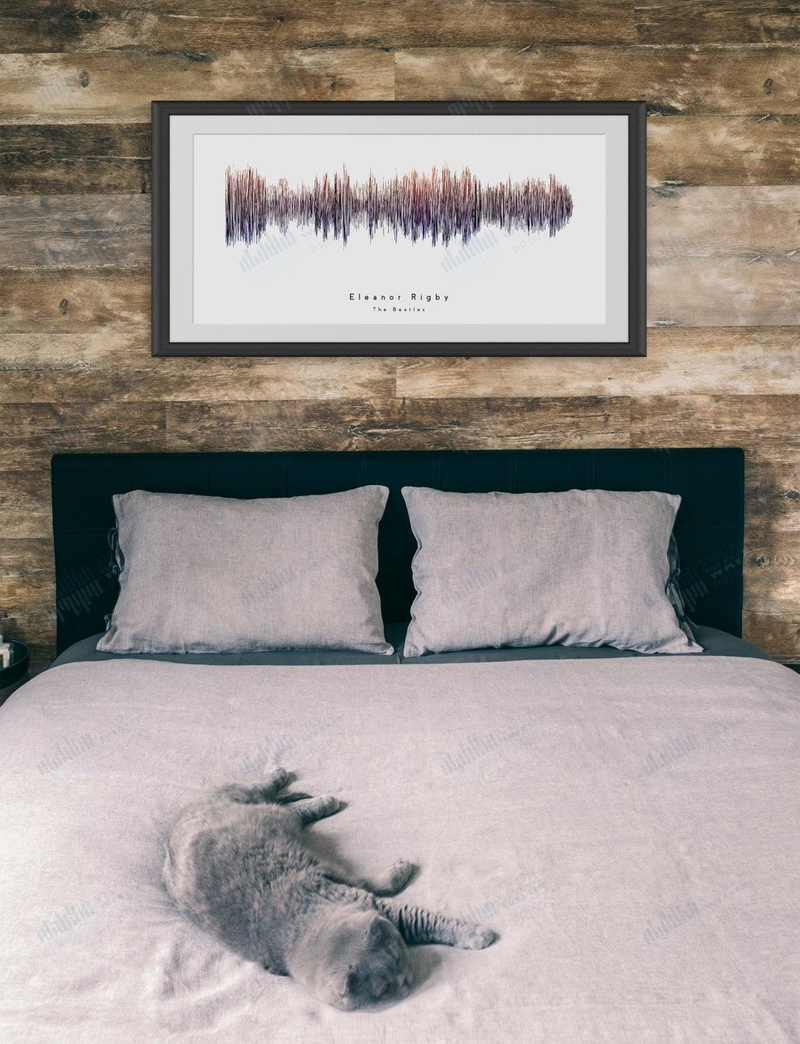 Eleanor Rigby by The Beatles - Visual Wave Prints