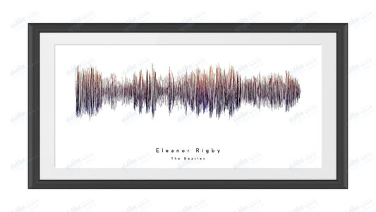 Eleanor Rigby by The Beatles - Visual Wave Prints