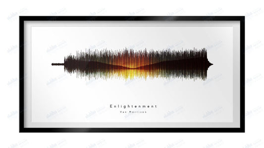 Enlightenment by Van Morrison - Visual Wave Prints